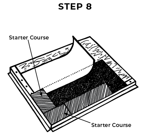 IKO Royal Estate Application Instructions Step 8 Install Starter Course