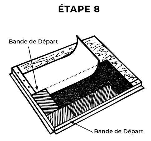 Bois bandé entier