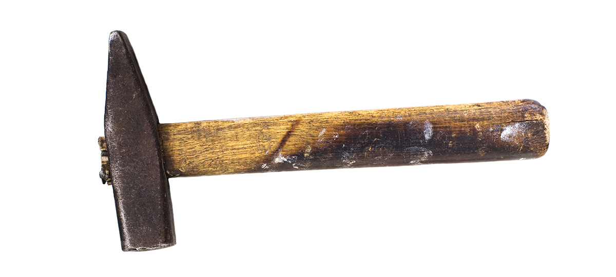 antique roofing hammer