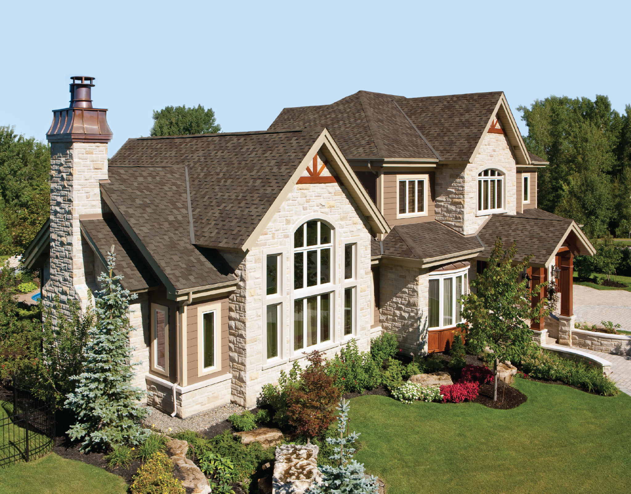 IKO Armourshake premium roof shingles