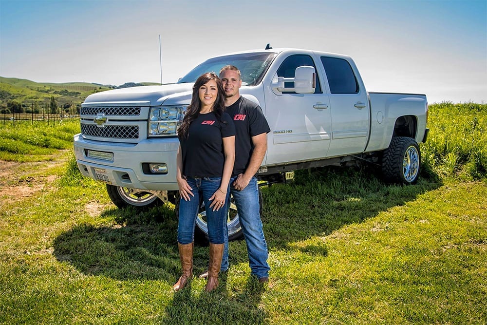 Chad and Vanessa Haygood of Chad's Roofing Inc.