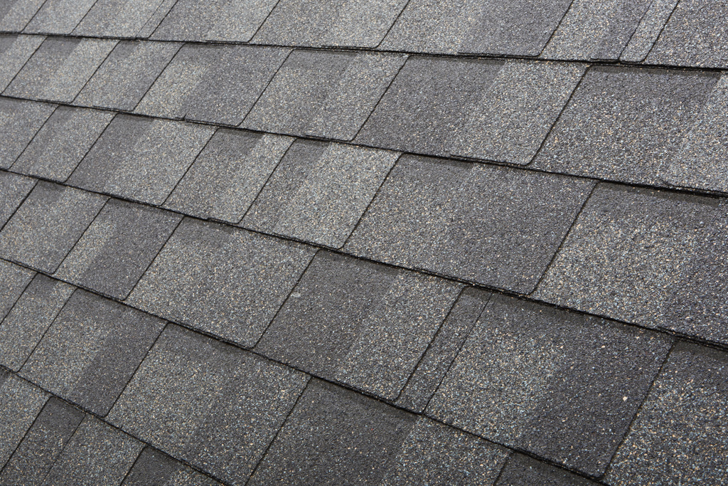 gray architectural shingles