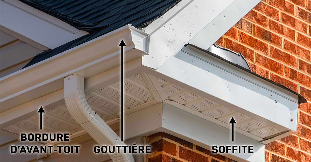 fascia gutter soffit roof edge