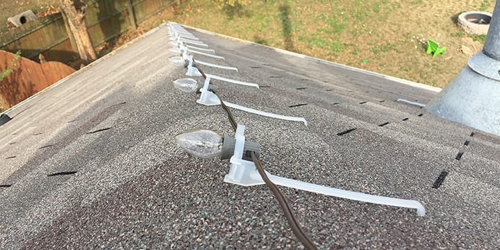 How to Secure Christmas Decorations on Roof 