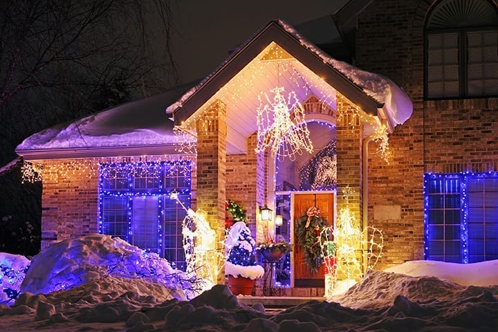 Christmas Light Installation