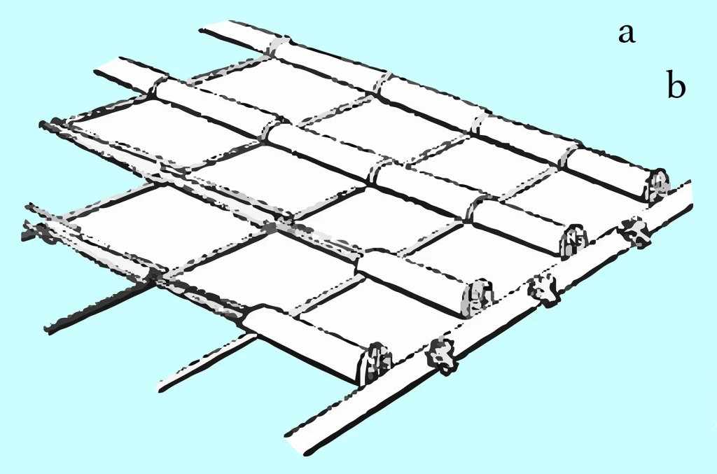 Imbrex tegula roof