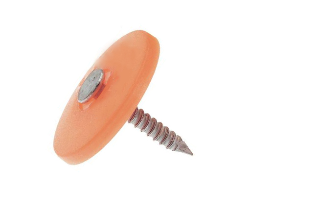 plastic cap roofing nail
