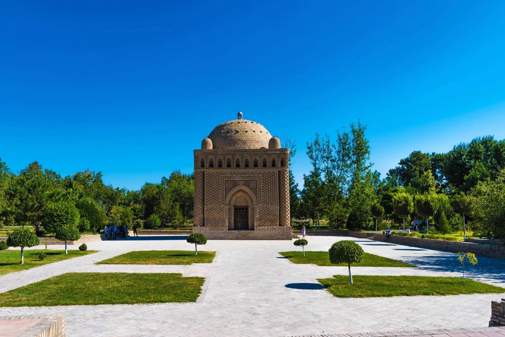 Roof samanid mausoleum uzbekistan