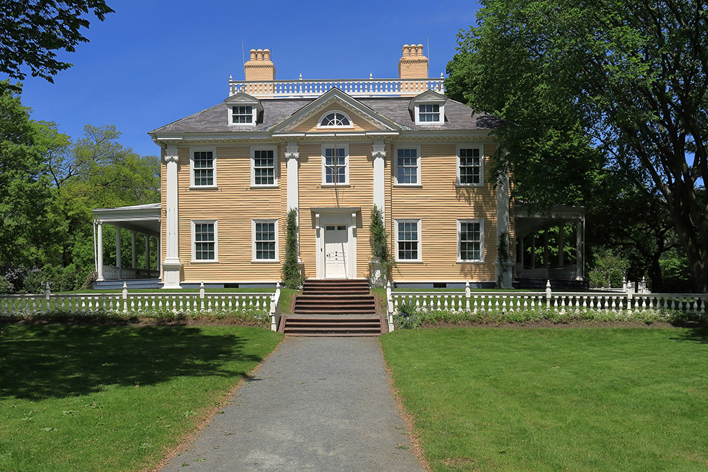 roof shingles on an old historic home