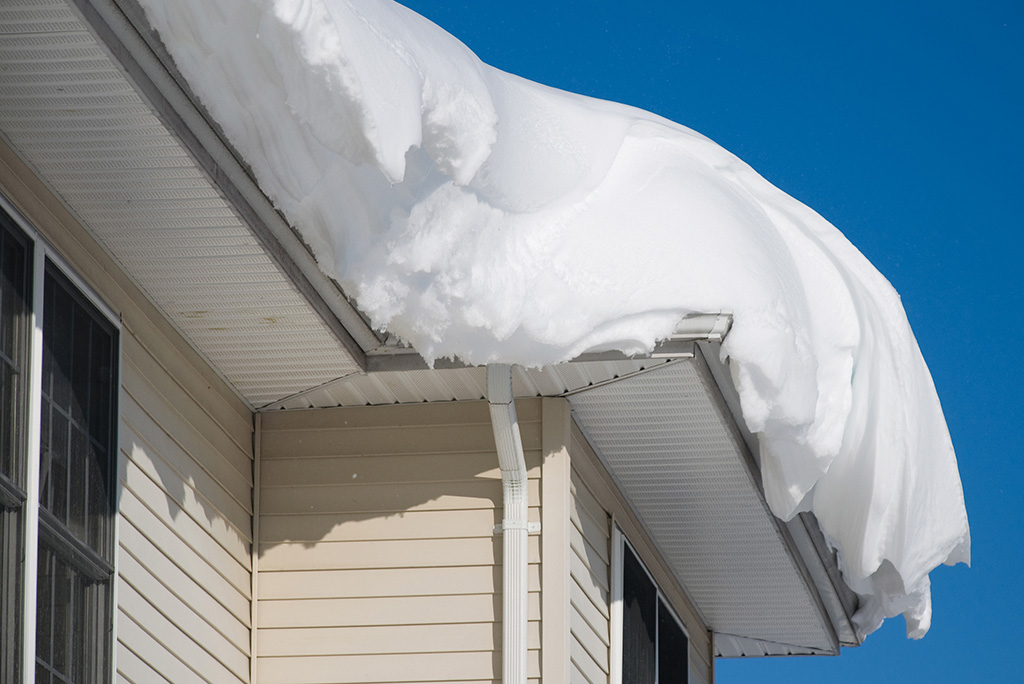 Snow adding weight to Roof 