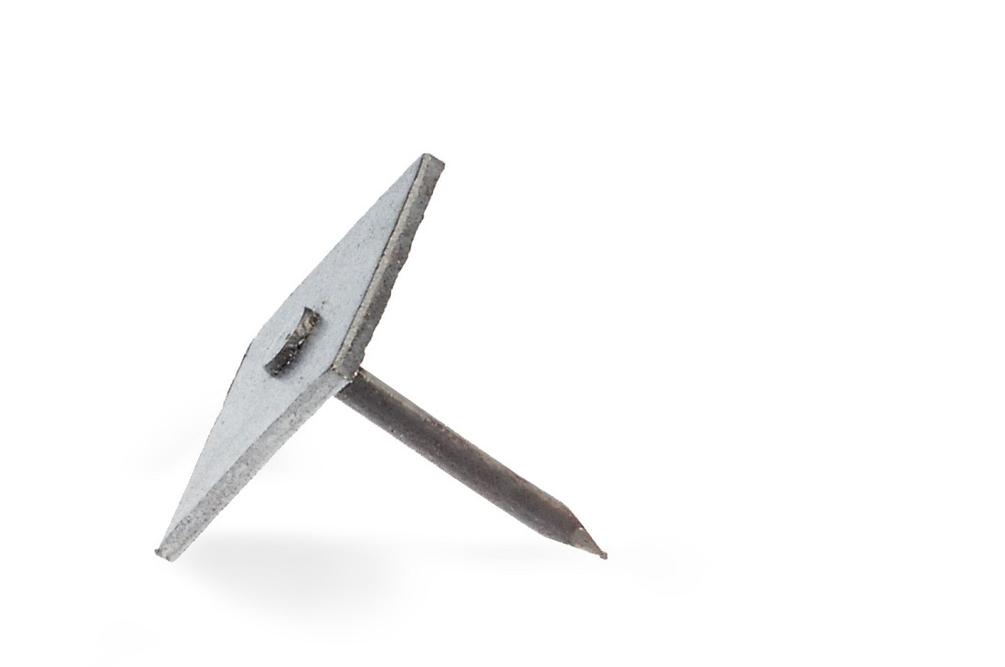 square head roofing nail