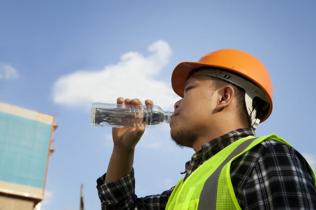 hydration tips for roofing in the heat