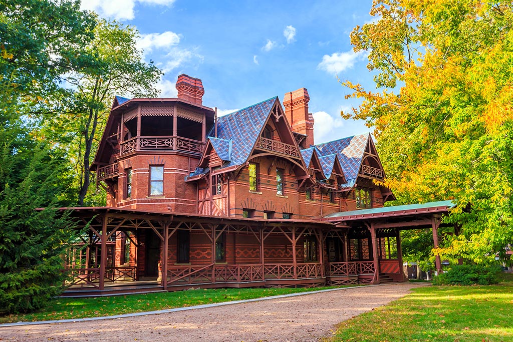 wood shakes on historic home's roof