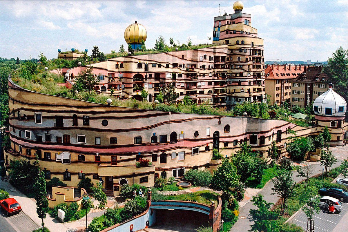 Waldspirale Darmstadt, Germany