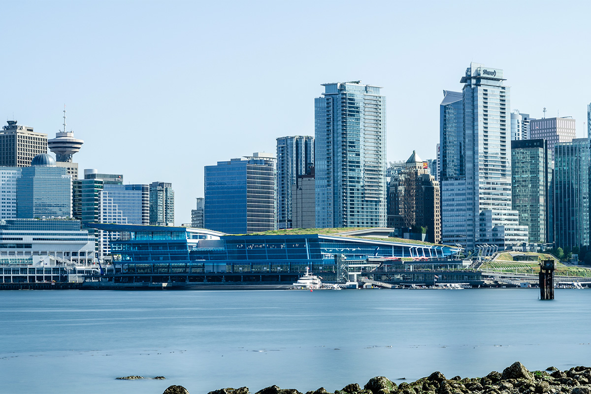 the Vancouver Convention Center in Canada with its Green Roof